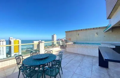 Cobertura com 3 dormitórios à venda, 159 m² por r$ 1.200.000,00 - jardim marina - mongaguá/sp