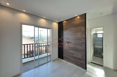Apartamento com 2 dormitórios à venda, 45 m² por r$ 250.000,00 - oceanópolis - mongaguá/sp