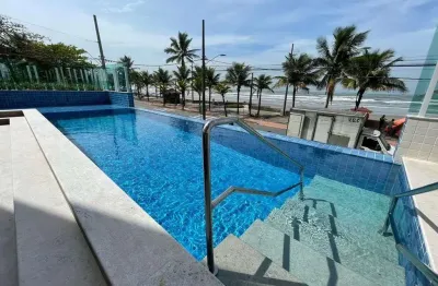 Apartamento com 2 dormitórios à venda, 75 m² por r$ 425.000,00 - vila atlântica - mongaguá/sp