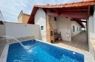 Casa com 3 dormitórios à venda, 149 m² por r$ 580.000,00 - vera cruz - mongaguá/sp