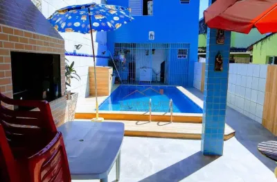 Casa com 2 dormitórios à venda, 72 m² por r$ 650.000,00 - mirim - praia grande/sp