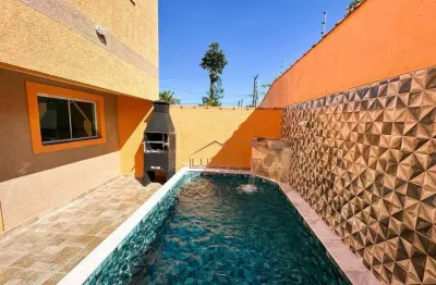 Sobrado com 2 dormitórios à venda, 59 m² por r$ 304.000,00 - cibratel ii - itanhaém/sp