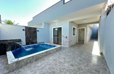 Casa com 2 dormitórios à venda, 69 m² por r$ 394.900,00 - jardim santana - mongaguá/sp