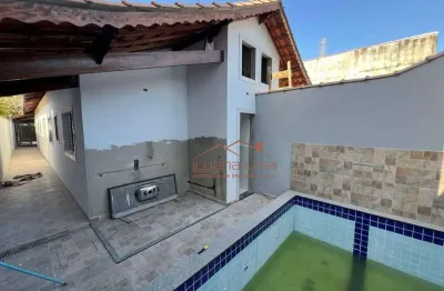 Casa com 3 dormitórios à venda, 93 m² por r$ 489.000,00 - flórida mirim - mongaguá/sp
