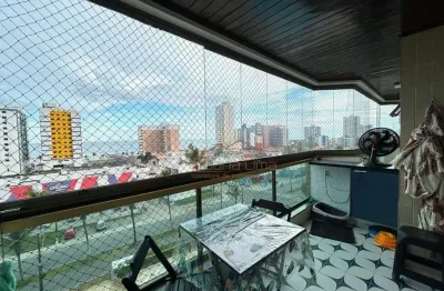 Apartamento com 3 dormitórios à venda, 182 m² por r$ 750.000,00 - jardim marina - mongaguá/sp