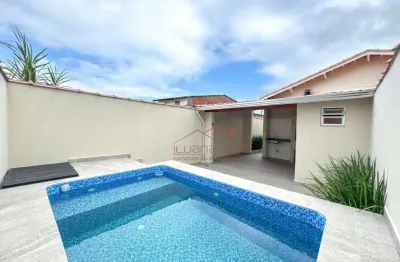 Casa com 2 dormitórios à venda, 90 m² por r$ 450.000,00 - vila atlântica - mongaguá/sp