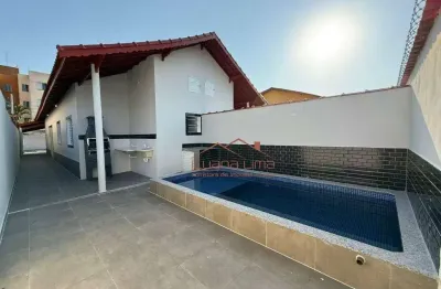 Casa com 2 dormitórios à venda, 76 m² por r$ 375.900,00 - jardim praia grande - mongaguá/sp