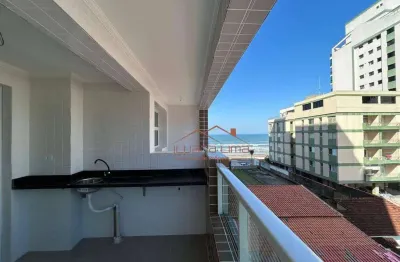 Apartamento com 2 dormitórios à venda, 79 m² por r$ 380.000,00 - centro - mongaguá/sp