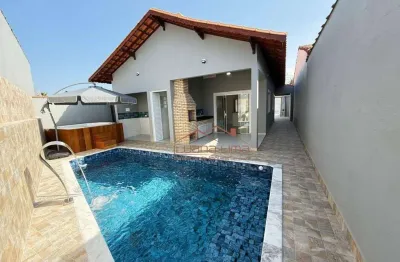 Casa com 3 dormitórios à venda, 108 m² por r$ 799.000,00 - flórida mirim - mongaguá/sp