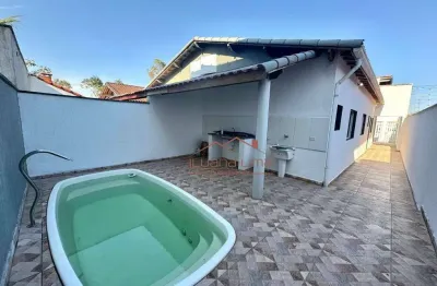 Casa com 2 dormitórios à venda, 75 m² por r$ 315.000,00 - jardim suarão - itanhaém/sp