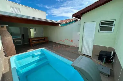 Casa com 3 dormitórios à venda, 123 m² por r$ 549.000,00 - jardim praia grande - mongaguá/sp