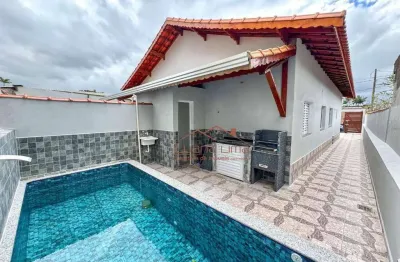 Casa com 2 dormitórios à venda, 60 m² por r$ 294.900,00 - jardim leonor - mongaguá/sp