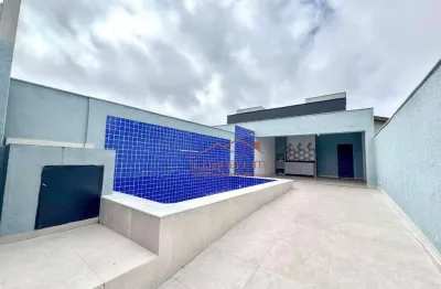 Casa com 3 dormitórios à venda, 86 m² por r$ 460.000,00 - bopiranga - itanhaém/sp