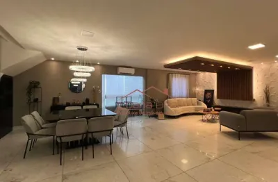 Cobertura com 3 dormitórios à venda, 257 m² por r$ 2.900.000 - canto do forte - praia grande/sp