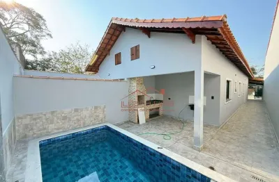 Casa com piscina e 2 dormitórios à venda, 82 m² por r$ 469.000 - jardim santa eugênia - mongaguá/sp