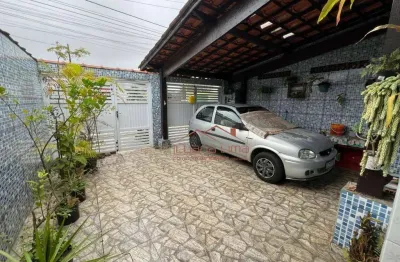Casa com 2 dormitórios à venda por r$ 245.000 - balneário itaguaí - mongaguá/sp