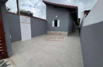Casa com 2 dormitórios à venda por r$ 310.000,00 - balneário jussara - mongaguá/sp