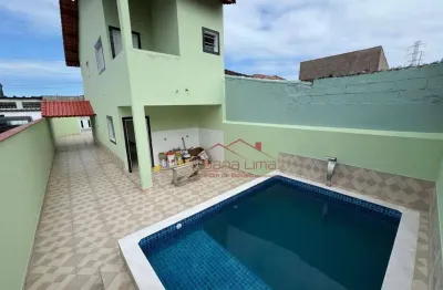 Sobrado com 2 dormitórios à venda por r$ 480.000 - jardim santa eugênia - mongaguá/sp
