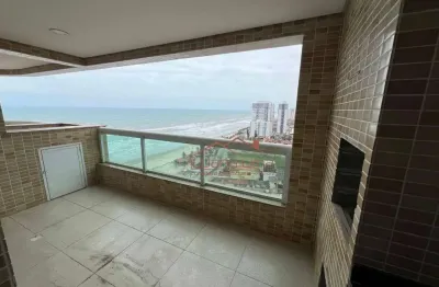 Apartamento com 2 dormitórios para alugar, 80 m² por r$ 4.635/mês - vera cruz - mongaguá/sp