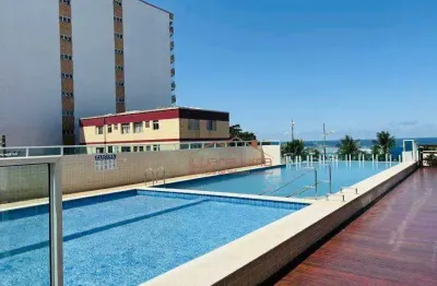 Apartamento com 2 dormitórios para alugar, 78 m² por r$ 3.500,00/mês - mirim - praia grande/sp
