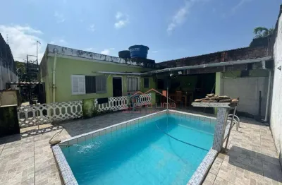 Casa com 3 dormitórios à venda por r$ 341.200 - jardim leonor - mongaguá/sp