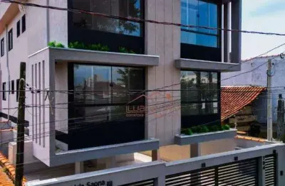 Sobrado com 2 dormitórios à venda por r$ 355.000,00 - maracana - praia grande/sp