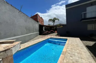 Casa com 2 dormitórios à venda por r$ 320.000 - vera cruz - mongaguá/sp