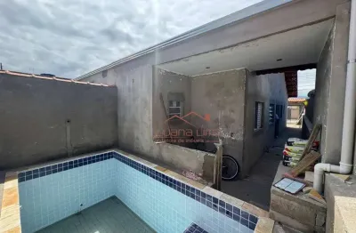 Casa com 2 dormitórios à venda, 70 m² por r$ 335.000 - jussara - mongaguá/sp