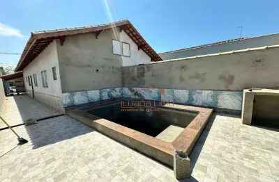 Casa com 2 dormitórios à venda, 91 m² por r$ 399.900 - balneário itaguaí - mongaguá/sp