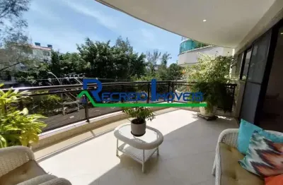 Apartamento com 3 quartos à venda na avenida guilherme de almeida, recreio dos bandeirantes, rio de janeiro, 166 m2 por r$ 1.189.000