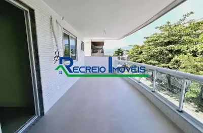 Apartamento com 3 quartos à venda na rua leiloeiro ernani mello, recreio dos bandeirantes, rio de janeiro, 114 m2 por r$ 840.000