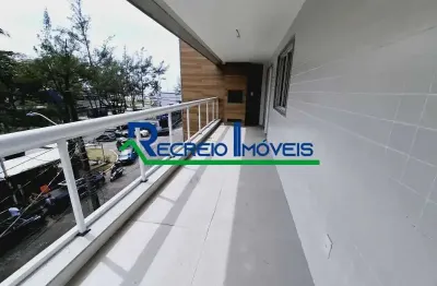 Apartamento com 3 quartos à venda na rua presidente nereu ramos, recreio dos bandeirantes, rio de janeiro, 129 m2 por r$ 1.350.000