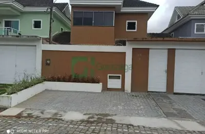 Casa em condomínio fechado com 3 quartos à venda na rua salomão malina, vargem pequena, rio de janeiro, 200 m2 por r$ 1.100.000