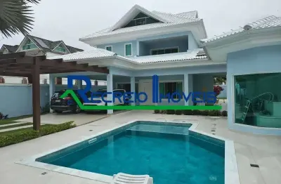 Casa em condomínio fechado com 4 quartos à venda na rua músico luiz chaves, guaratiba, rio de janeiro, 365 m2 por r$ 1.800.000