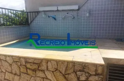 Cobertura com 3 quartos à venda na avenida genaro de carvalho, recreio dos bandeirantes, rio de janeiro, 214 m2 por r$ 1.250.000