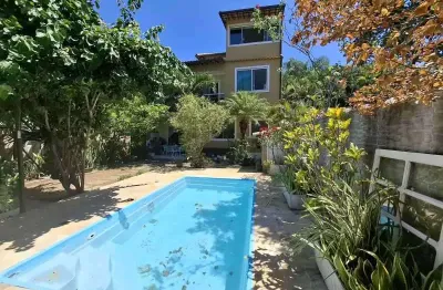 Casa em condomínio fechado com 3 quartos à venda na avenida canal dois, recreio dos bandeirantes, rio de janeiro, 270 m2 por r$ 680.000