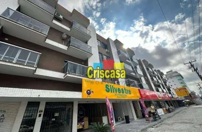 Apartamento com 2 dormitórios, 105 m² - venda por r$ 420.000,00 ou aluguel por r$ 2.100,00/mês - vila nova - cabo frio/rj