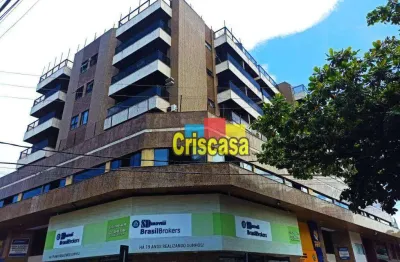 Apartamento com 2 dormitórios à venda, 96 m² por r$ 890.000,00 - centro - cabo frio/rj