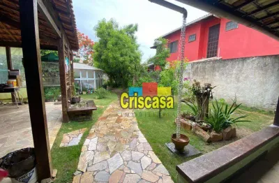 Casa com 3 dormitórios à venda, 372 m² por r$ 1.200.000,00 - portinho - cabo frio/rj