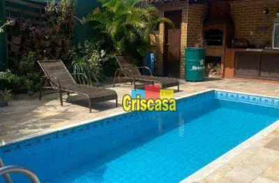 Casa com 3 dormitórios à venda, 144 m² por r$ 900.000,00 - jardim náutilus - cabo frio/rj