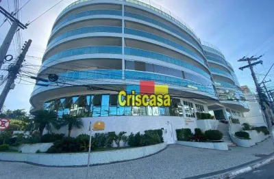 Apartamento com 3 dormitórios para alugar, 110 m² por r$ 6.500,00/mês - vila nova - cabo frio/rj