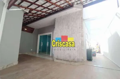 Casa com 2 dormitórios à venda, 70 m² por r$ 360.000,00 - vila do peró - cabo frio/rj