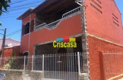 Casa com 5 dormitórios à venda, 300 m² por r$ 900.000,00 - palmeiras - cabo frio/rj