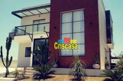 Casa à venda, 210 m² por r$ 1.100.000,00 - jardim peró - cabo frio/rj