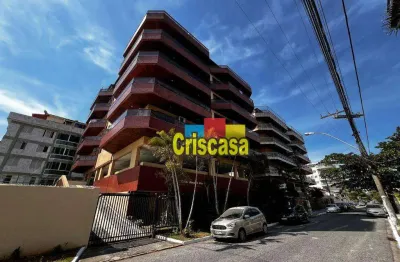 Apartamento com 2 dormitórios à venda, 154 m² por r$ 580.000,00 - braga - cabo frio/rj
