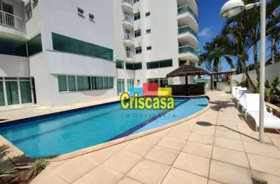 Apartamento com 4 dormitórios para alugar, 120 m² por r$ 12.000,00/mês - centro - cabo frio/rj