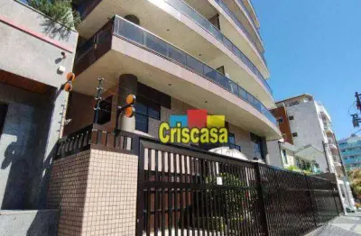 Cobertura com 4 dormitórios, 160 m² - venda por r$ 1.300.000,00 ou aluguel por r$ 4.900,00/ano - vila nova - cabo frio/rj