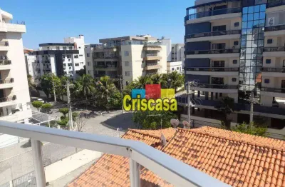 Apartamento com 2 dormitórios à venda, 90 m² por r$ 600.000,00 - algodoal - cabo frio/rj