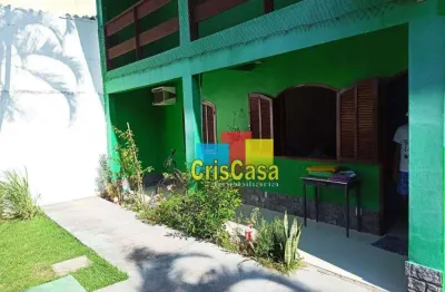 Casa com 2 dormitórios para alugar, 80 m² por r$ 2.390,00/mês - palmeiras - cabo frio/rj