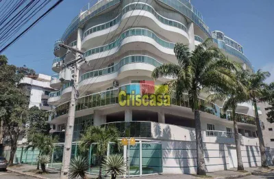 Cobertura com 3 dormitórios, 178 m² - venda por r$ 1.450.000,00 ou aluguel por r$ 7.380,00 - vila nova - cabo frio/rj